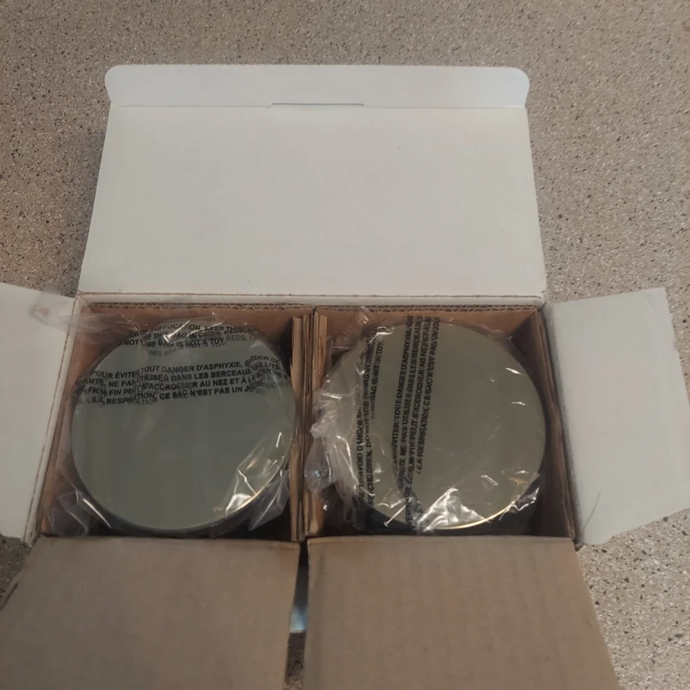 NWT Z Gallerie Storage & Organization Canister with Lids Multi use Duo - Picture 2 of 7